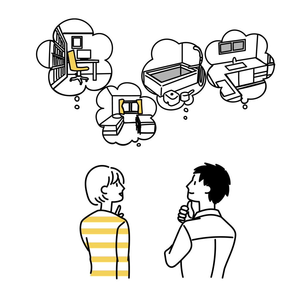 家づくりを考えるイメージ